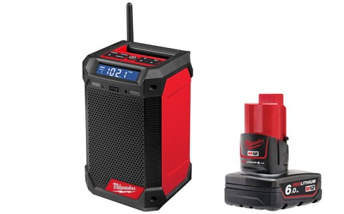Radio budowalne DAB+ Milwaukee M12RCDAB+-0 M12™