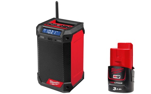 Radio budowalne DAB+ Milwaukee M12RCDAB+-0 M12™