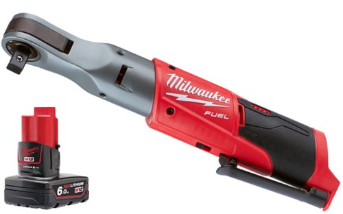 Grzechotka 1/2˝ akumulatorowa 12V Milwaukee M12FIR12 81Nm + akumulator 6,0Ah, bez ładowarki