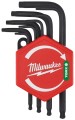 Klucze imbusowe Compakt TORX z kulką Milawukee kpl. 9 cz. 4932492703