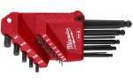 Klucze imbusowe calowe z kulką  0,050"- 3/8" Milawukee kpl. 13 cz. 4932493615
