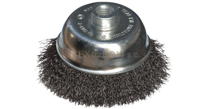  Szczotka doczołowa 60mm Abraboro drut karbowany
