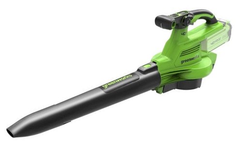 Dmuchawa i odkurzacz GREENWORKS 40V silnik bezszczotkowy urządzenie bez akumulatora i ładowarki GD40BVII