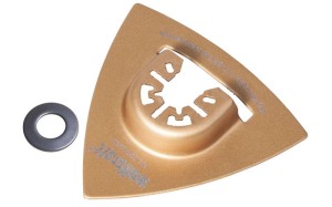 Pilnik - tarnik trójkątny z nasypem z węglików spiekanych do urządzenia wielofunkcyjnego Wolfcraft 3994000