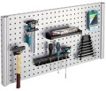 Perforowany panel ścienny Wolfcraft 6085000 - przykład wykorzystania