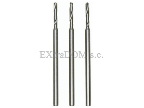 Wiertła precyzyjne Proxxon śr. 1,6mm kpl. 3 szt. 28858