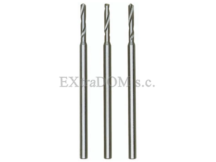 Wiertła precyzyjne Proxxon śr. 1,6mm kpl. 3 szt. 28858