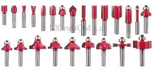 Frezy do drewna YATO kpl. 25 szt. w walizce - 6801