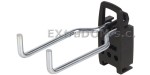Haki podwójne do zawieszania narzędzi 60mm Wolfcraft kpl 3 szt 6094000