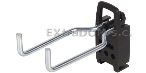Haki podwójne do zawieszania narzędzi 60mm Wolfcraft kpl 3 szt 6094000