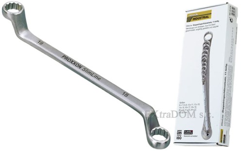 Klucze oczkowe gięte Proxxon kpl. 11cz 6-32mm 23812