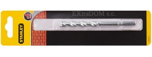 Wiertło do muru, cegły, pustaka 9mm Stanley z uchwytem walcowym STA53115