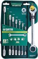 Klucze płasko - oczkowe z podwójną grzechotką Gearwrench SATA zestaw 8 szt.