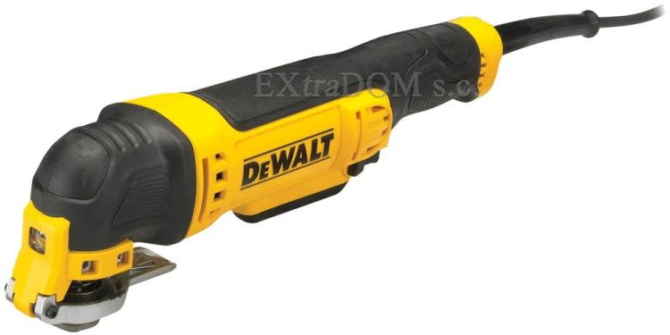 DEWALT Oscylacyjne narzędzie wielofunkcyjne 300 W +akcesoria 32 części + kufer transportowy DWE315KT-QS