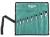 Klucze płasko - oczkowe z podwójną grzechotką Gearwrench SATA zestaw 8 szt. 09079
