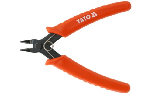 Szczypce boczne tnące YATO 125mm CV ze ściągaczem izolacji