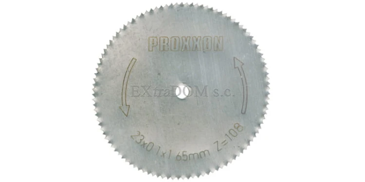 Tarcza tnąca ze stali sprężystej do Micro-Cutter MIC PROXXON 28652