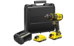 Wiertarko - wkrętarka bezszczotkowa  18V Stanley Fatmax V20 SFMCD720D2K-QW 2x aku. 2,0Ah Li-Ion, walizka