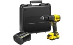 Bezszczotkowa wiertarko - wkrętarka udarowa 18V Stanley Fatmax V20 SFMCD715D1K 1x aku. 2,0Ah Li-Ion, walizka