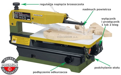 Wyrzynarka stołowa włosowa Proxxon DSH 28092