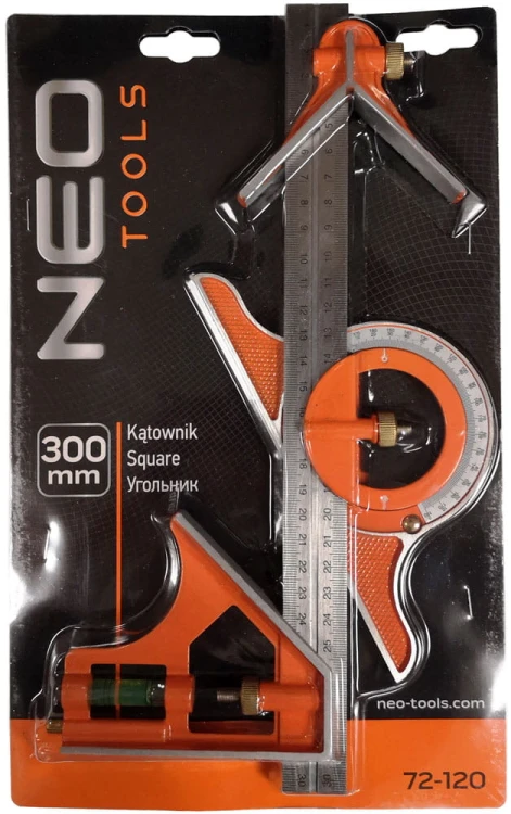 Kątownik wielofunkcyjny 30 cm Neo Tools 72-120