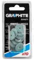 Tarcze szlifierskie korundowe Graphite 20 mm x 2 mm kpl. 10 szt. 55H071