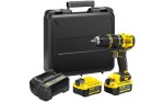 Bezszczotkowa wiertarko - wkrętarka udarowa 18V Stanley Fatmax V20 SFMCD721M2K-QW 2x aku. 4,0Ah Li-Ion, walizka