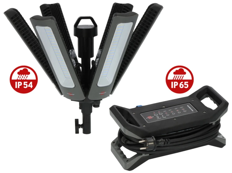 Reflektor dookólny LED R42050 BT 360° 42000 lm Brennenstuhl ProfessionalLINE 9171410180