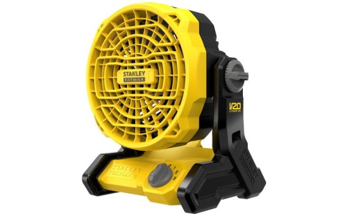 Wentylator warsztatowy Stanley V20 wersja zerowa, bez akumulatora i ładowarki SFMCE001B-XJ