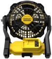 Wentylator warsztatowy Stanley V20 wersja zerowa, bez akumulatora i ładowarki SFMCE001B-XJ