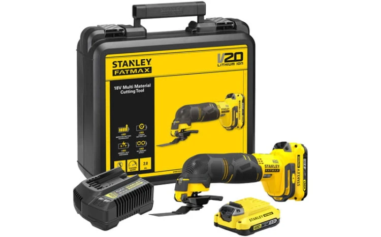 Urządzenie wielofunkcyjne Stanley V20 2x aku. 2.0Ah. walizka SFMCE500D2K-QW
