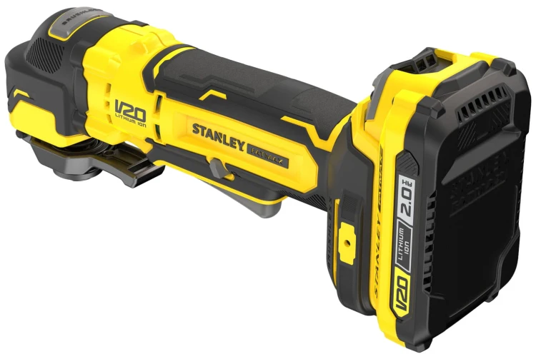 Bezszczotkowe urządzenie wielofunkcyjne Stanley V20, 2x aku. 2.0Ah. Walizka SFMCE510D2K-QW