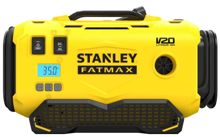 Kompresor Stanley Stanley V20 11 bar, wersja zerowa, bez akumulatora i ładowarki SFMCE520B-QW