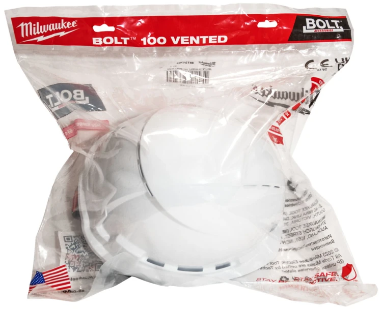 Hełm BOLT™100 Milwaukee biały wentylowany 4932478122