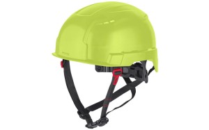 Hełm ochronny BOLT™ 200 Milwaukee żółty o podwyższonej widzialności wentylowany 4932480654