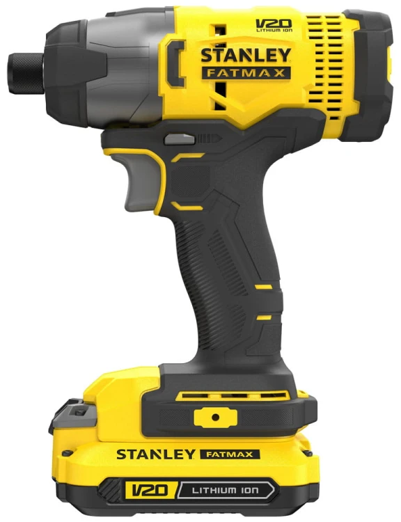 Zakrętarka udarowa Stanley V20, 2x aku. 1.5Ah walizka SFMCF800C2K-QW