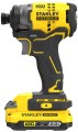 Bezszczotkowa zakrętarka udarowa Stanley V20, 2x aku. 2.0Ah walizka SFMCF810D2K-QW