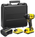 Bezszczotkowa zakrętarka udarowa Stanley V20, 2x aku. 2.0Ah walizka SFMCF810D2K-QW