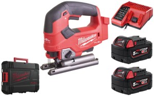 Wyrzynarka Milwaukee M18FJS-502X 2x aku. 5Ah, walizka 4933464727