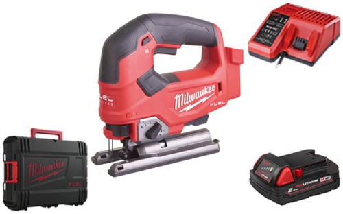 Wyrzynarka Milwaukee M18FJS-201X 1x aku. 2Ah, walizka