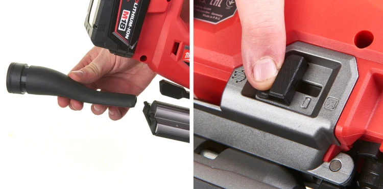 Wyrzynarka Milwaukee M18FJS-0X + aku 5.0Ah, walizka, bez ładowarki