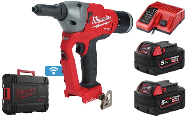 Nitownica Milwaukee M18ONEFPRT-502X 2x aku 5Ah, walizka