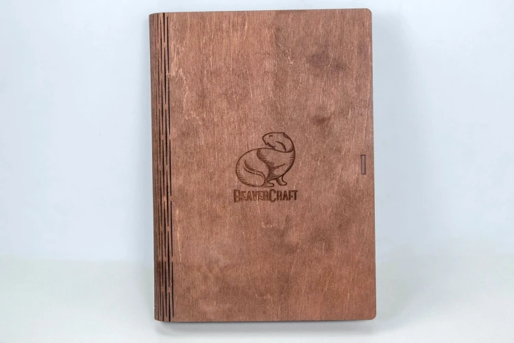 Zestaw do rzeźbienia BeaverCraft w drewnianym etui, 4 narzędzia + akcesoria do polerowania S43 Book