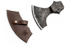 Głownia toporka BeaverCraft AX6, w komplecie z pochwą skórzaną