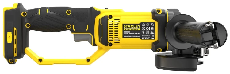 Szlifierka kątowa Stanley V20 115mm wersja zerowa, bez akumulatora i ładowarki SFMCG300B-XJ