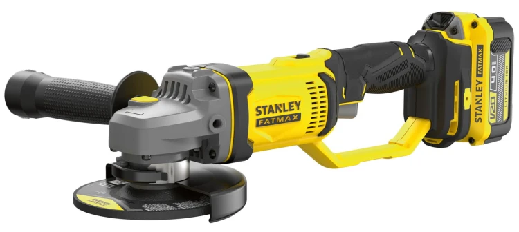 Szlifierka kątowa Stanley V20 2x aku. 4Ah walizka SFMCG400M2K-QW