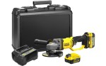 Szlifierka kątowa Stanley V20 2x aku. 4Ah walizka SFMCG400M2K-QW