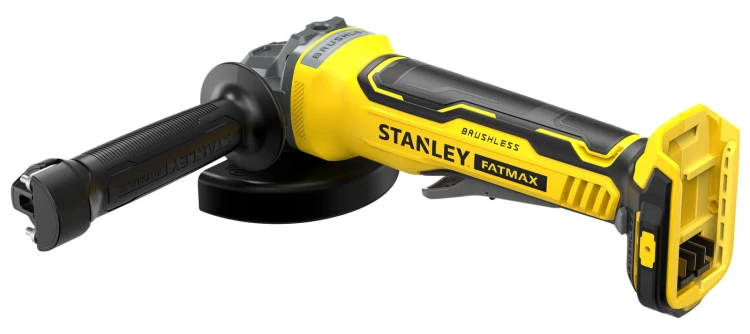 Szlifierka kątowa Stanley V20 125 mm bezszczotkowa, wersja zerowa, bez akumulatora i ładowarki SFMCG700B-XJ
