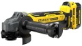 Szlifierka kątowa Stanley V20 125 mm bezszczotkowa, 2x aku 4Ah walizka SFMCG700M2K-