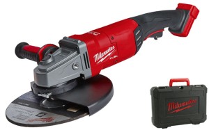 Szlifierka kątowa 230mm Milwaukee M18FLAG230XPDB-0C, wersja zerowa, bez akumulatora i ładowarki, w walizce 4933464114